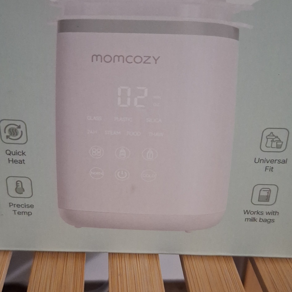 momcozy Green and White 6-in-1 Bottle Warmer- missing measuring cup and manual - Picture 4 of 6